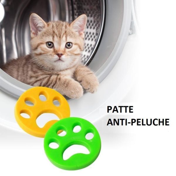 Anti poil machine à laver - Patte Anti-peluche 