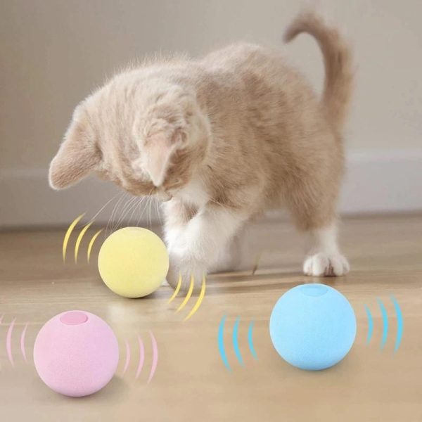 balle pour chat cri animal jouet pour chat au bonheur du chat boutique daccessoires pour votre chat 701309