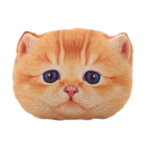 coussin tete de chat accessoires chat au bonheur du chat boutique daccessoires pour votre chat 330388