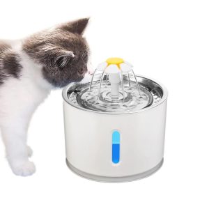 fontaine a eau pour chat fleur accessoires chat au bonheur du chat boutique daccessoires pour votre chat 491901