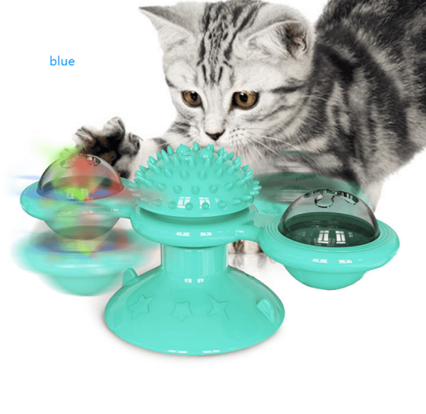 jouet pour chat toupille accessoires chat au bonheur du chat boutique daccessoires pour votre chat bleu 390014
