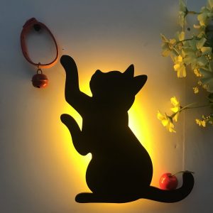 lampe de decoration chat doux reflet accessoires chat au bonheur du chat boutique daccessoires pour votre chat variante 6 304139