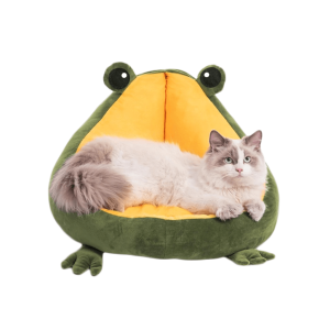 lit pour chat grenouille accessoires chat au bonheur du chat boutique daccessoires pour votre chat 889848