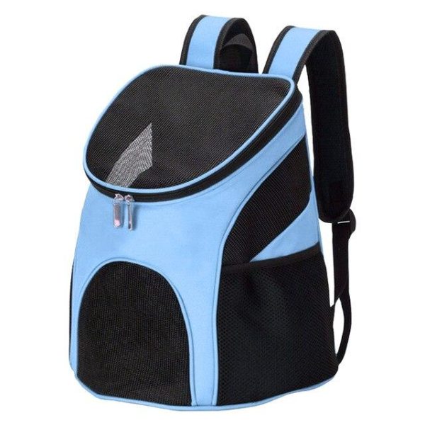 sac a dos de transport pour chat classique accessoires chat au bonheur du chat boutique daccessoires pour votre chat bleu 466480