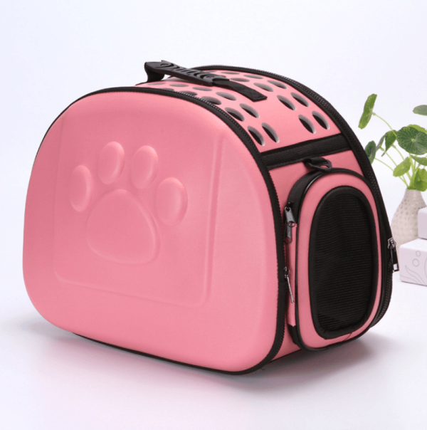 sac de transport pour chat deluxe accessoires chat au bonheur du chat boutique daccessoires pour votre chat rose 646749