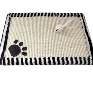 tapis a griffes patte accessoires chat au bonheur du chat boutique daccessoires pour votre chat noir et blanc 327004
