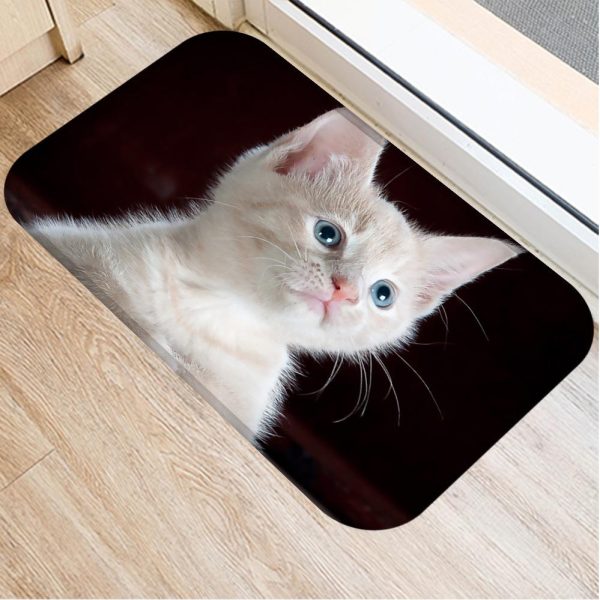 tapis anti glisse chat mignon realiste accessoires chat au bonheur du chat boutique daccessoires pour votre chat variante 10 781388